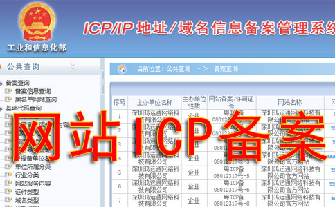 企業網站建設必須做工信部icp備案嗎？
