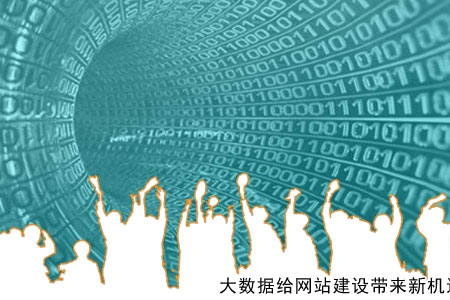 大數據給網站建設帶來新機遇!