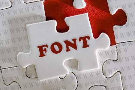 建網站必須注重字體的選擇