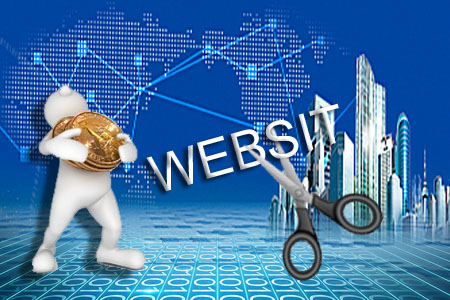 如何成本最小化建網站