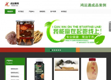 響應式成品案例站No:806