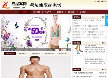 商務型成品案例站No:8381