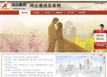 商務型成品案例站No:8621